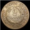 Image 2 : 1871 Two Cent Piece ABOUT UNCIRCULATED