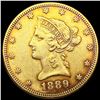 Image 1 : 1889-S $10 Gold Eagle CLOSELY UNCIRCULATED
