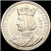 Image 1 : 1893 Isabella Silver Quarter HIGH GRADE