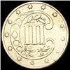 Image 2 : 1861 Silver Three Cent UNCIRCULATED