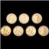 Image 1 : (7) Wheat Cents ((3) 1909, 1919, 1924-S, 1926-D, 1