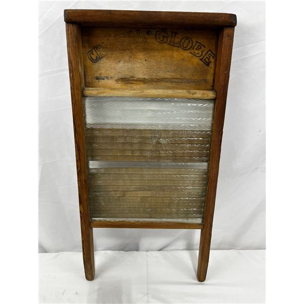 Vintage Waverly Globe Washboard