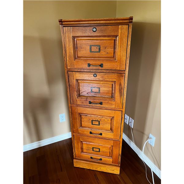 Wooden Filing Cabinet