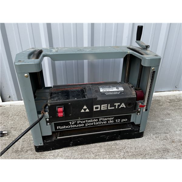 Delta 12" Portable Planer