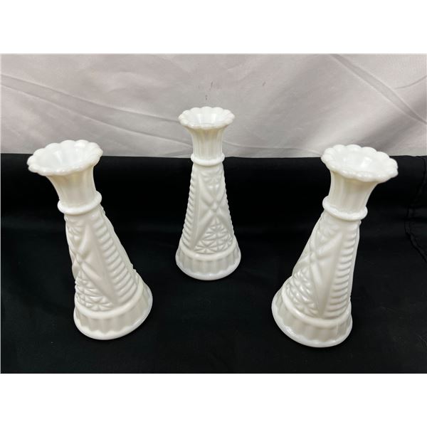 Milk Glass Vases