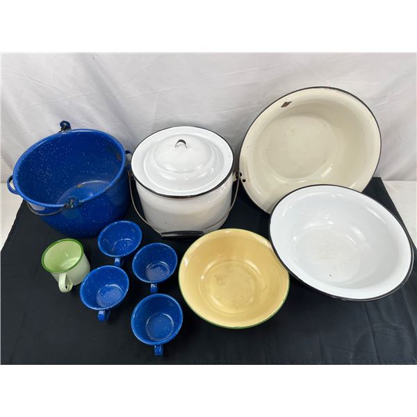 Enamelware Lot