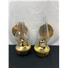 Image 1 : Vintage Hanging Reflector Oil Lamps