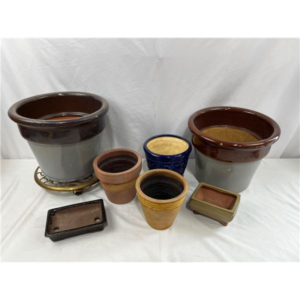 Assorted Planter Pots