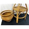 Image 2 : Wicker Plant Stand