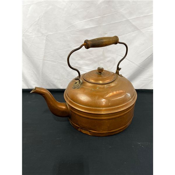 Vintage Copper Gooseneck Kettle