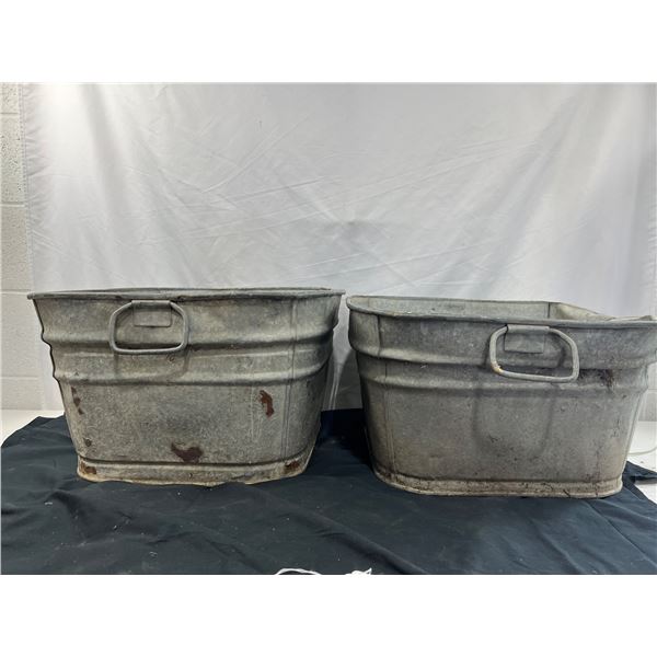 Galvanized Tubs