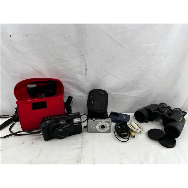 Camera and Binocular Lot