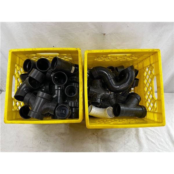 Assorted PVC Pipe Fittings