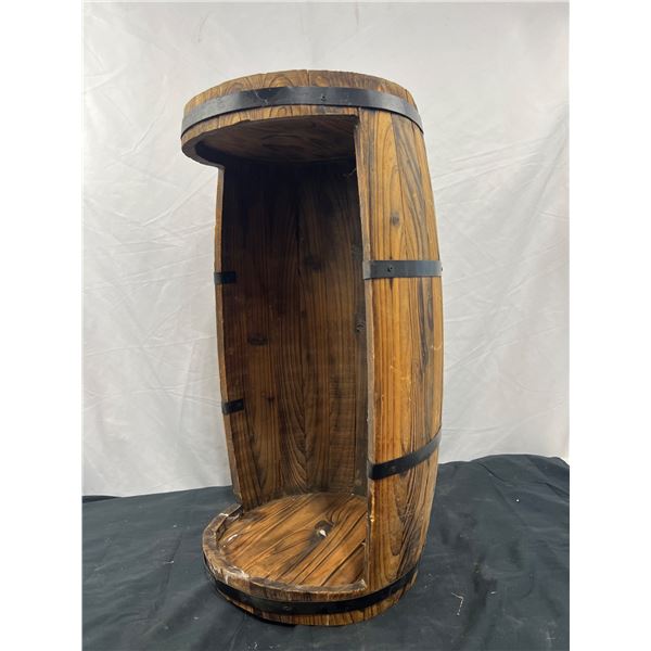 Wooden Barrel Home Décor