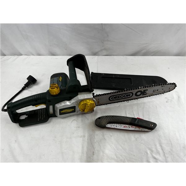 Yardworks Electric Chainsaw