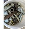 Image 2 : Two Buckets of Bolts, Nuts and Washers