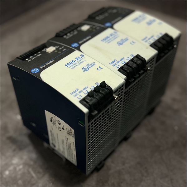 (3) Allen-Bradley #1606-XLS480E-3 Power Supplies