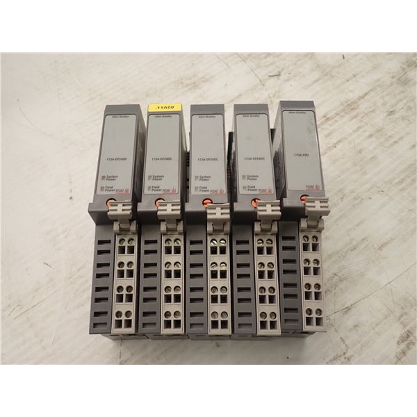 Lot of (5) Allen-Bradley Modules