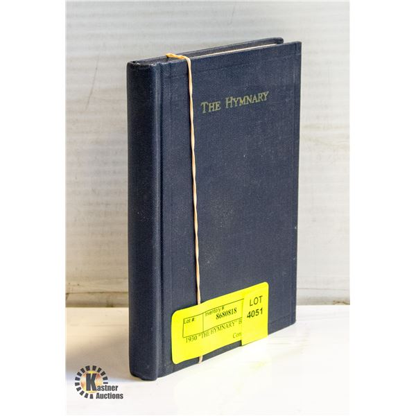 1930 "THE HYMNARY" BOOK