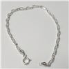 BZ1490-195 SILVER 7" BRACELET