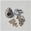 BZ1490-188 SILVER 4 PENDANT SET