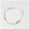 Image 1 : BZ1490-166 SILVER 7" BRACELET