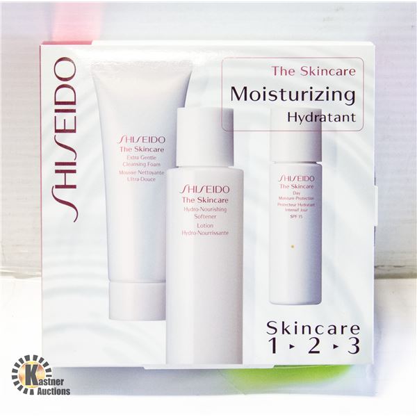 SHISEIDO SKINCARE SET OF 3