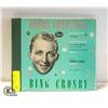 Image 1 : BING CROSBY RECORDS IN RECORD BOOK