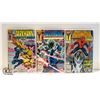 DARKHAWK 3,4,5 GUST STARRING SPIDER-,AN