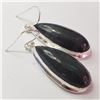 Image 2 : JP933-118 SILVER GEMSTONE EARRINGS