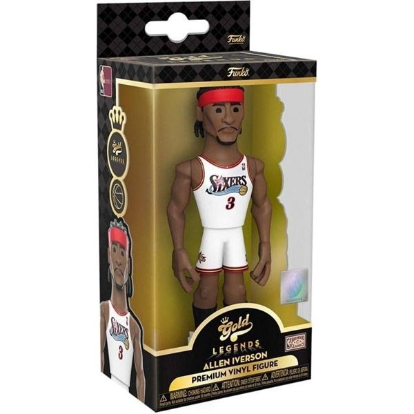 NEW GOLD 76'S ALLEN IVERSON 5" FUNKO POP