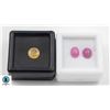Image 1 : #234-HEATED RUBY 3.55CT  & YELLOW SAPPHIRE 2.25CT