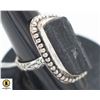 Image 1 : #287-NATURAL RAW TOURMALINE RING SIZE 7