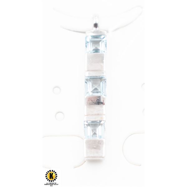 #21-SKY BLUE TOPAZ PENDANT