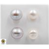 Image 1 : #69-NATURAL AKUYA PEARL EARRINGS 2 PAIRS