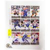 Image 1 : SHEET OF UPPER DECK 2015-16 YOUNG GUNS