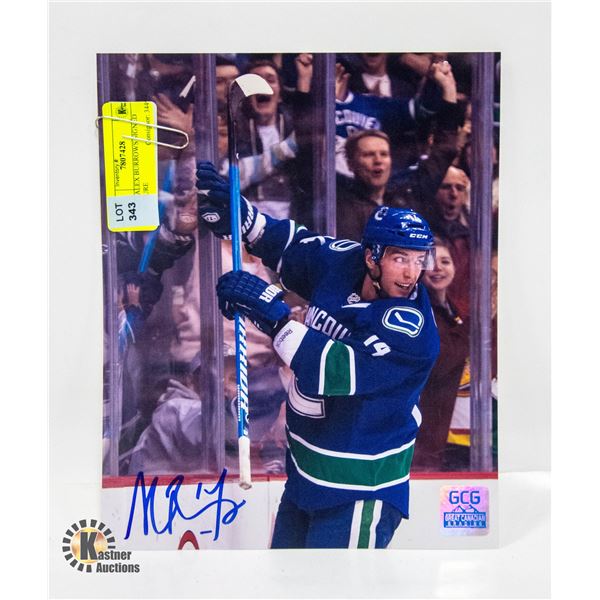 GCG ALEX BURROWS SIGNED PICTURE