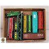 Image 1 : FLAT OF MODEL TRAIN CARS