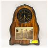 Image 1 : VINTAGE CLOCK WITH FARMING PICTURE