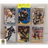 Image 1 : LOT OF 6 JAROMIR JAGR CARDS IN TOP LOADERS