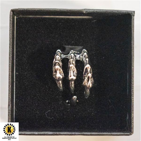 EAGLE CLAW RING, NEW