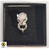 Image 1 : .925 SILVER STAMPED LION RING