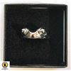 Image 1 : .925 SILVER STAMPED FROG RING