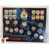 1992 CANADA COMMEMORATIVE 13 COIN MINT