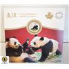 2018 FINE SILVER CANADA/CHINA PANDA $8