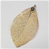 Image 1 : BZ1490-153 GOLD LEAF PENDANT