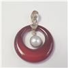 Image 1 : BZ1490-185 SILVER GENUINE GEMSTONE PENDANT