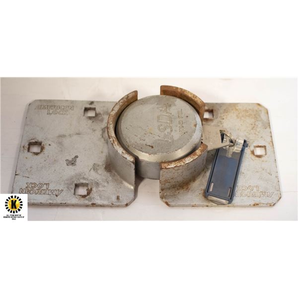 USED - AMERICAN LOCK - LSDA HARDENED STEEL LOCK