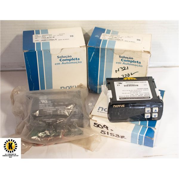 4 NEW - DIGITAL RINSE TEMPERATURE CONTROL/METER