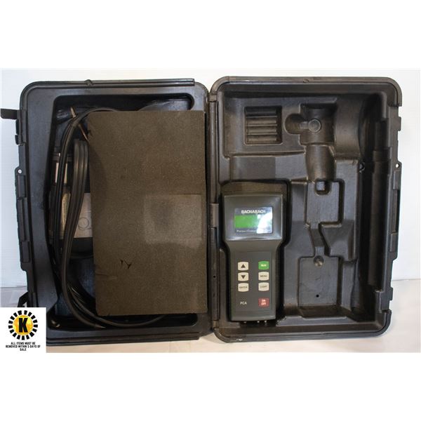USED - BACHARACH PORTABLE COMBUSTION ANALYZER